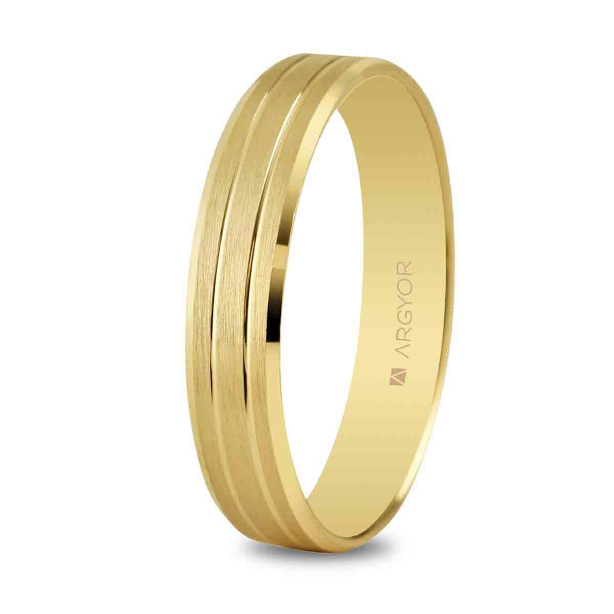 Alianza de boda 4 mm oro 5140436 - ARY185140436