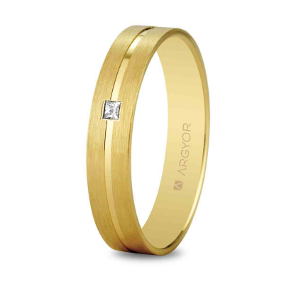 Alianza oro diamante 5140494P - ARY185140494P