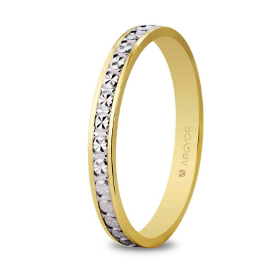 Alianza de boda 2oros 5225463 - ARY185225463