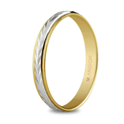 Alianza de boda 2oros 5230283 - ARY185230283