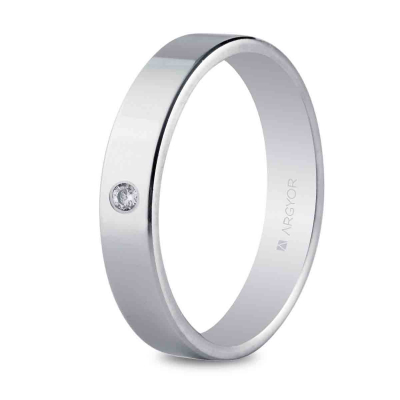 Alianza oro blanco 554B1002 - ARY18554B1002