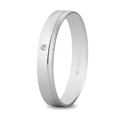 Alianza 3.5mm con diamante 0.01ct - ARY9554B1473