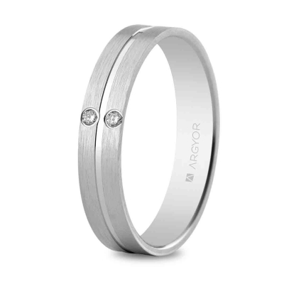 Anillo oro blanco y diamantes 554B2494 - ARY18554B2494