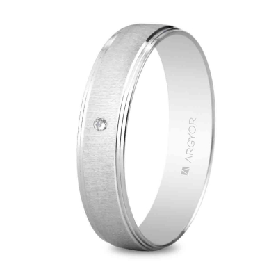 Alianza 4.5mm con diamante 0.01ct - ARY9555B1466