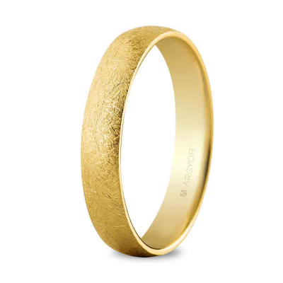 Alianza oro confort hielo 4mm (5640001H) - ARY185640001H