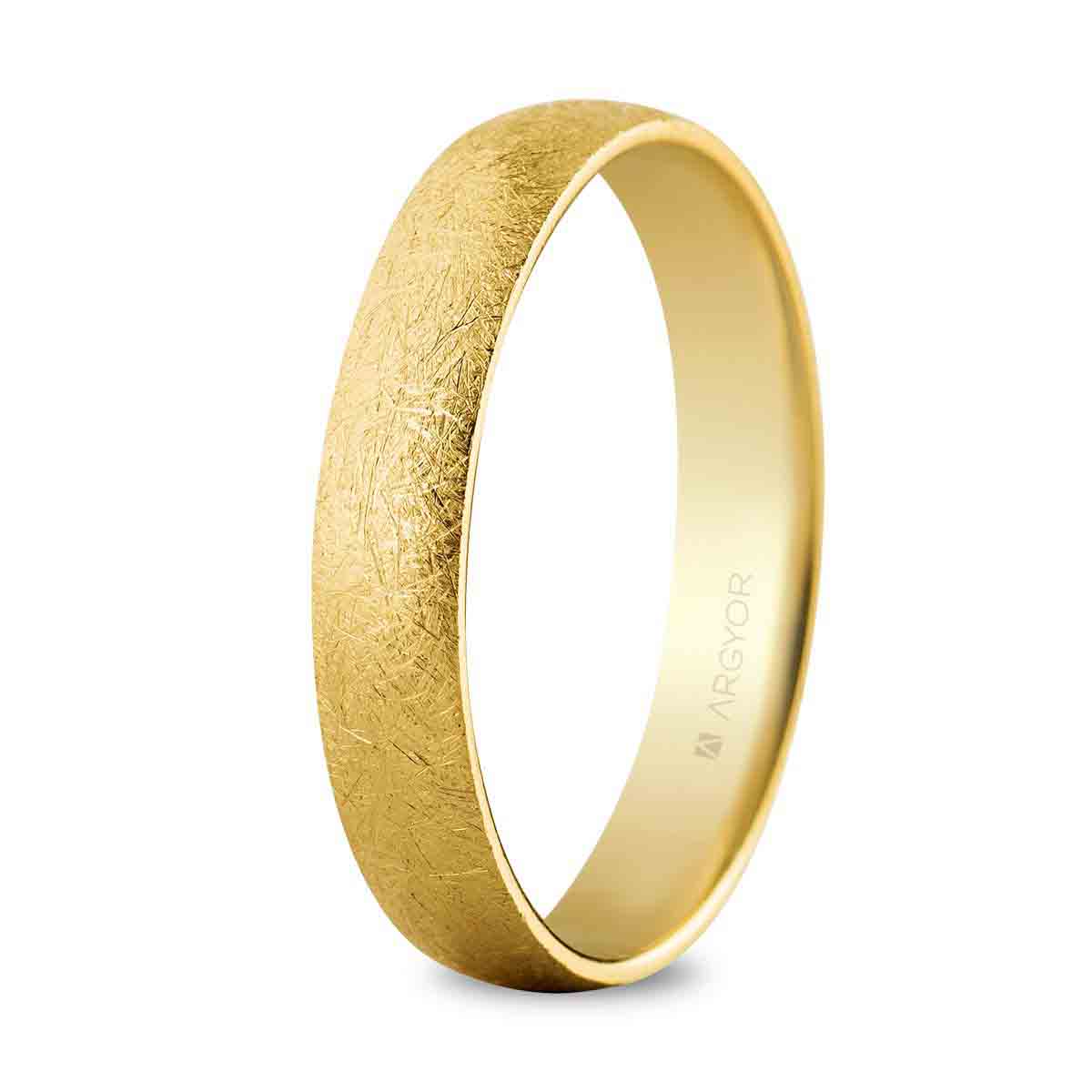 Alianza oro confort hielo 4mm (5640001H) - ARY185640001H