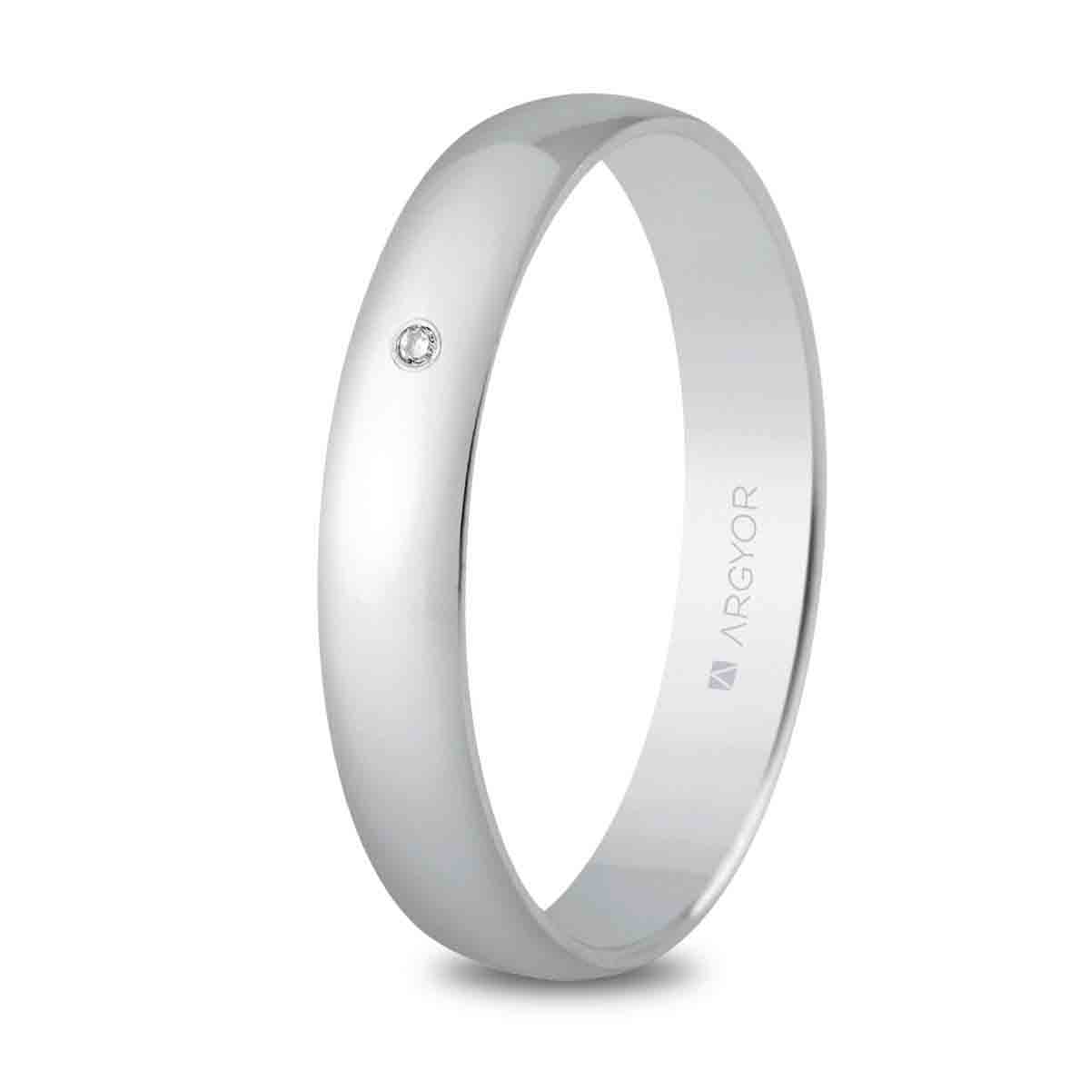 Alianza de boda oro blanco 5B353D - ARY185B353D