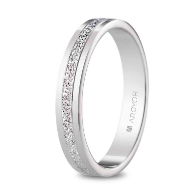 Alianza en oro blanco - ARY95B35533