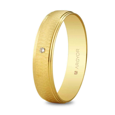 Alianza 4.5mm con diamante 0.01ct - ARY955501466