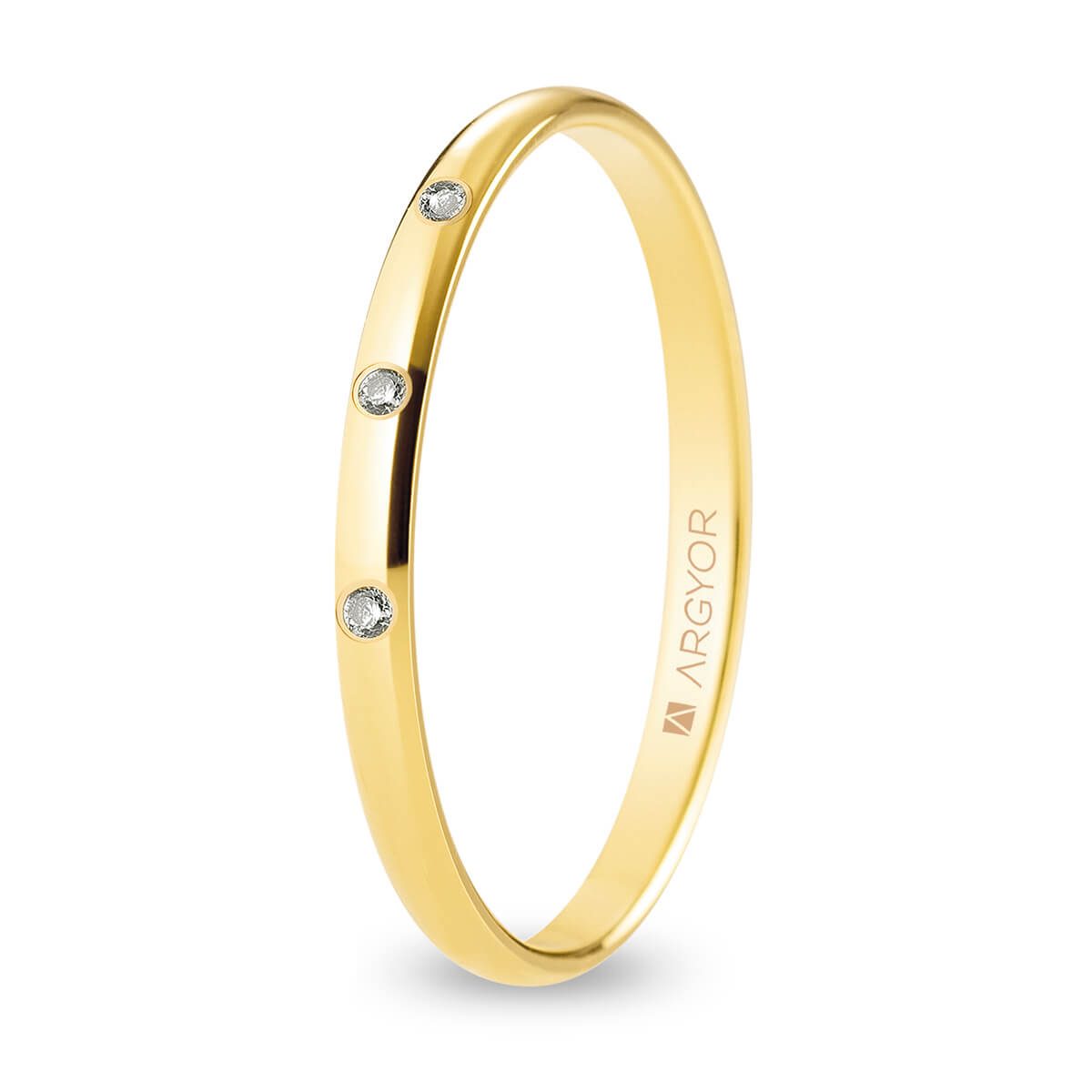 Alianzas oro amarillo - ARY18A20CP3D
