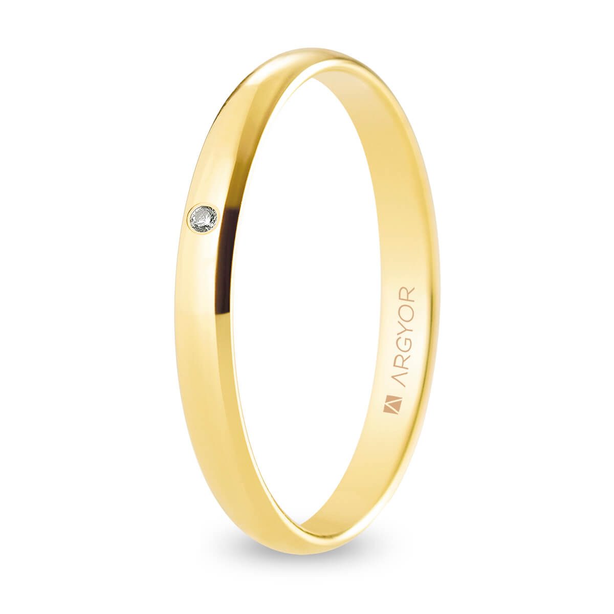 Alianza oro amarillo - ARY9A25CP1D