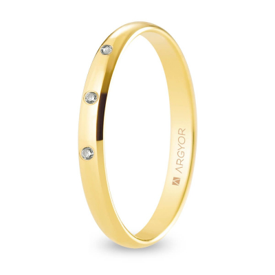 Alianza oro amarillo - ARY9A25CP3D