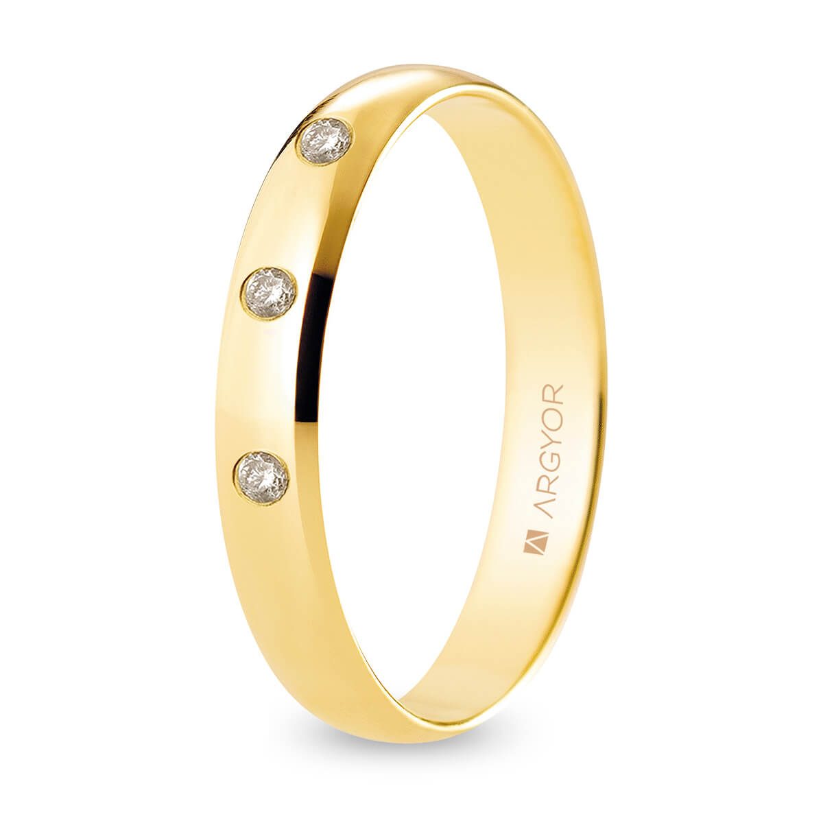 Alianza oro amarillo - ARY9A35CP3D
