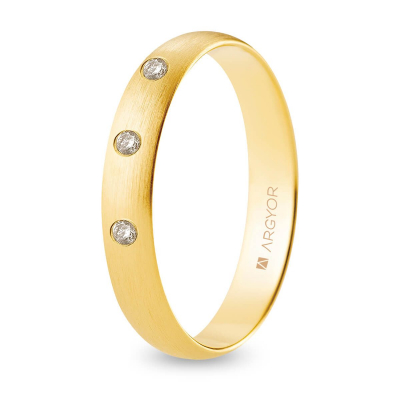 Alianza oro amarillo - ARY18A40CS3D