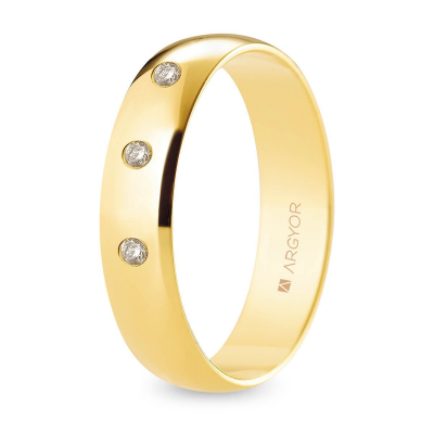 Alianza oro amarillo - ARY18A50RP3D