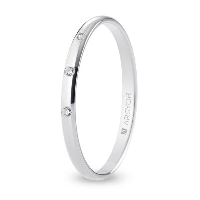 Alianzas oro blanco - ARY18B20CP3D