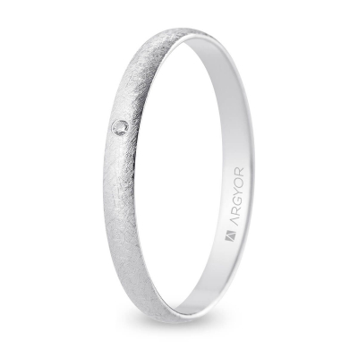 Alianza oro blanco - ARY18B25RH1D