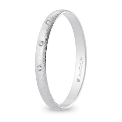 Alianza oro blanco - ARY18B25RH3D