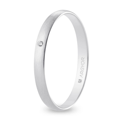 Alianza oro blanco - ARY18B25RS1D