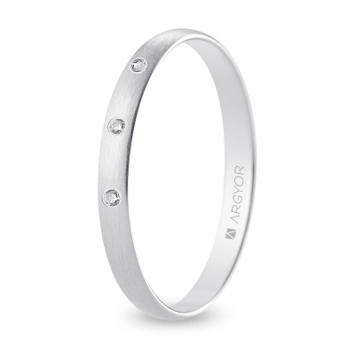 Alianza oro blanco - ARY18B25RS3D