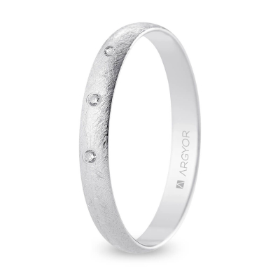 Alianza oro blanco - ARY18B30RH3D