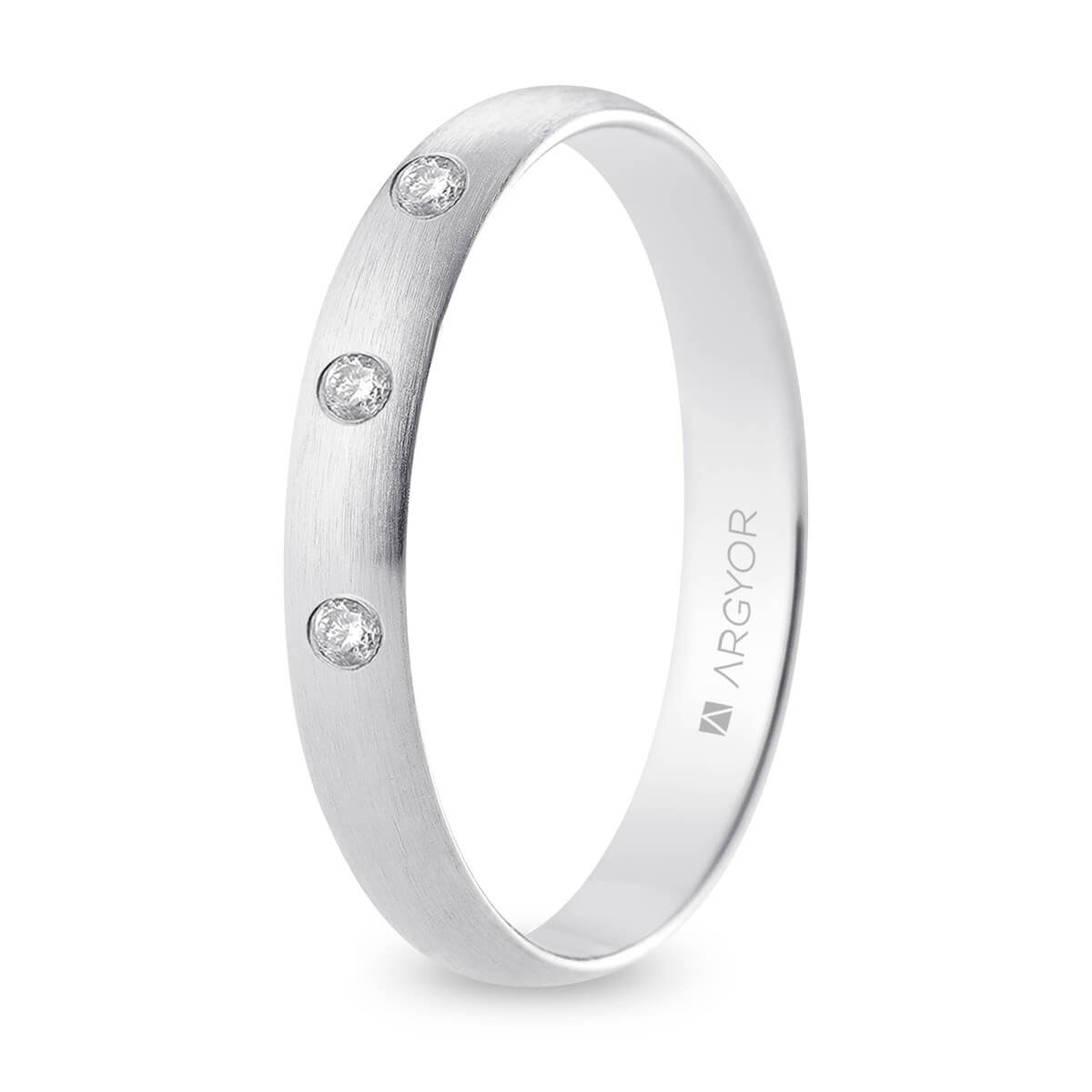 Alianza oro blanco - ARY18B35CS3D