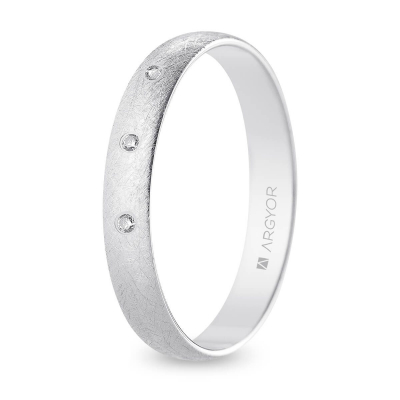 Alianza oro blanco - ARY18B35RH3D