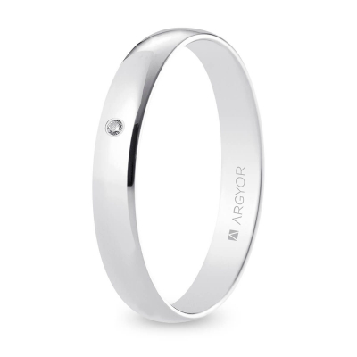 Alianza oro blanco - ARY18B35RP1D