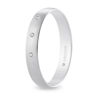 Alianza oro blanco - ARY18B35RS3D