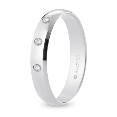 Alianza oro blanco - ARY9B40CP3D