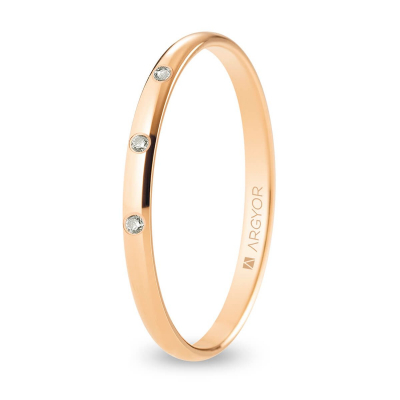 Alianzas oro rosa - ARY18R20CP3D