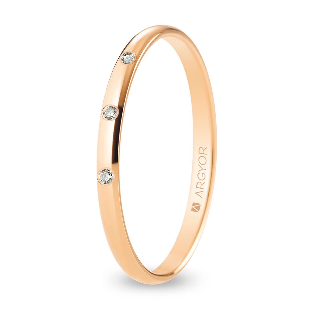 Alianzas oro rosa - ARY18R20CP3D