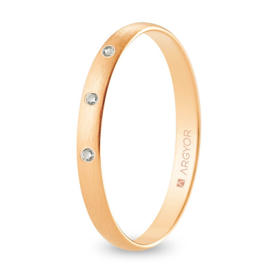 Alianza oro rosa - ARY18R25RS3D