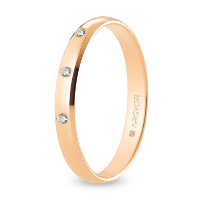 Alianza oro rosa - ARY18R30CP3D