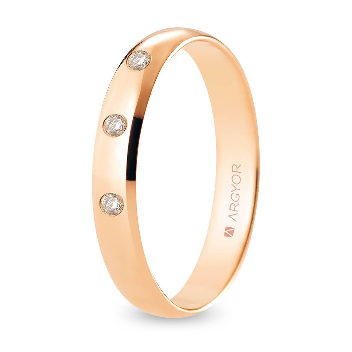 Alianza oro rosa - ARY18R35CP3D