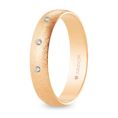 Alianza oro rosa - ARY18R45RH3D