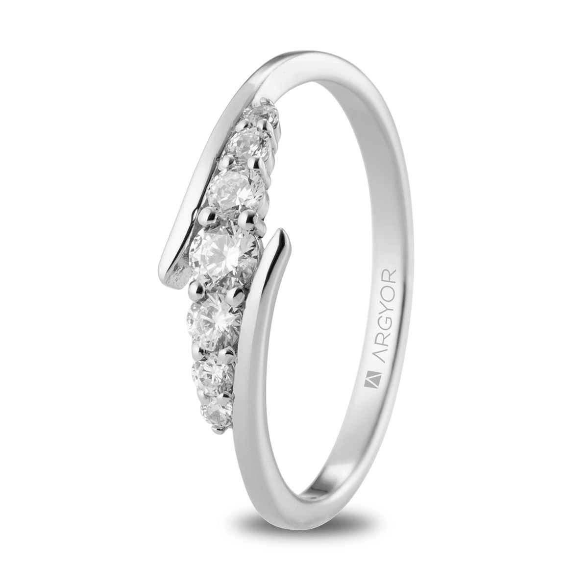 anillos de compromiso de platino