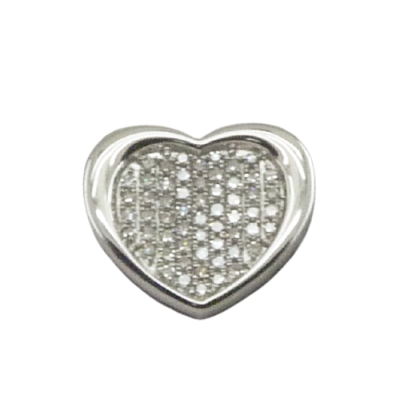 COLGANTE CORAZÓN 12x10MM 58 BRILLANTES 0.16 CT TW H-SI - RGB4113/0.16