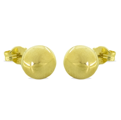 PENDIENTES BOLA LISA 8MM.PRESION. - RG6343
