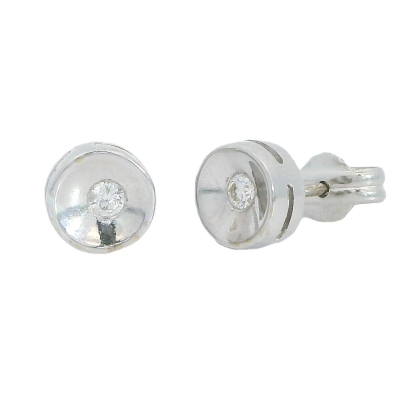 PENDIENTES BRILLANTE CHATON 2.50MM VS-H 0.12CT TW - RGB4031/12