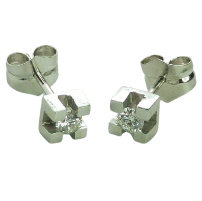 PENDIENTES CON BRILLANTES DE 3.00MM H-VS 0.22 CT TW. - RGB1109/22