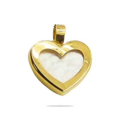 COLGANTE CORAZÓN NÁCAR 8MM - RG4631