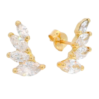 PENDIENTES LANZADERA ESCALERA 10MM PRESION - RG5035