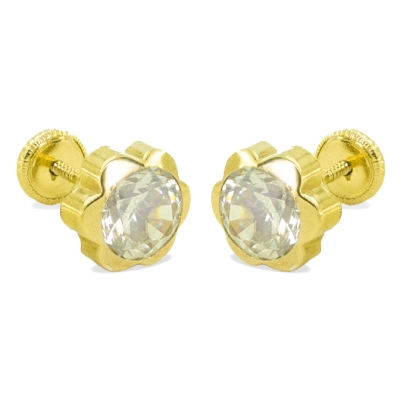 PENDIENTES MARGARITA 6MM TORNILLO. - RG6179