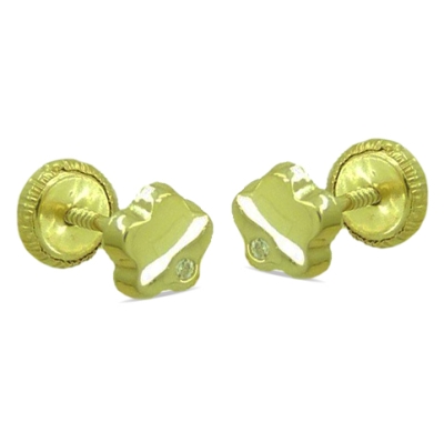 PENDIENTES MARGARITA PIEDRAS. 6MM . - RG4320