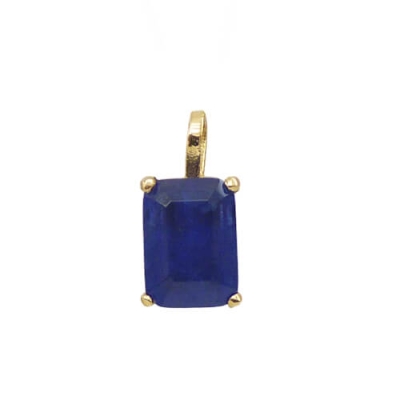 COLGANTE CUARZO COLOR ZAFIRO 8x6MM - RG5468/CZ