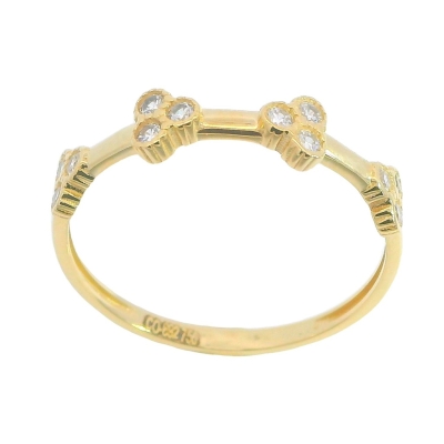 SORTIJA 4 CABEZAS DE 3 GARRAS - RG5898