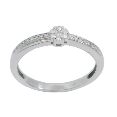 SORTIJA BRILLANTES DI 18 RD 0.068 DI 7 0.079 SI-H - RGB4176/0.15