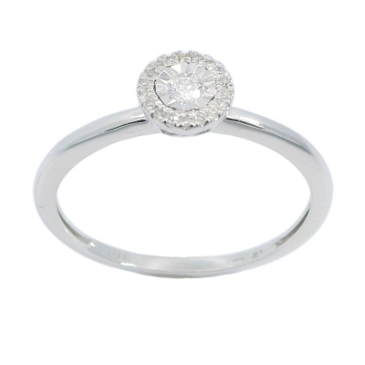 SORTIJA BRILLANTES DI 1RD 0.04 SI-H 18 SC 0.04 - RGB4179/0.08