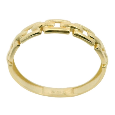 SORTIJA CADENA ESLABONES RECTOS - RG5872